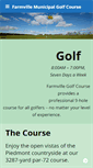 Mobile Screenshot of golffarmvilleva.com